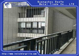 Safety Grilles Stronger Foundation Frame Wire Aluminium for the Balcony Invisible Grille Manufactures