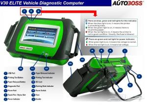  Original SPX Multi-functional Auto Diagnostic Tools Autoboss V30 Elite Super Scanner Manufactures