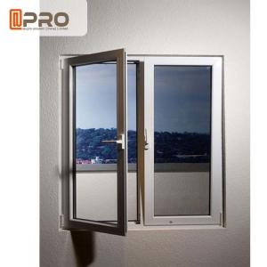 China Fashion Design Tilt And Turn Aluminium Windows For House Projects Color Optional on sale