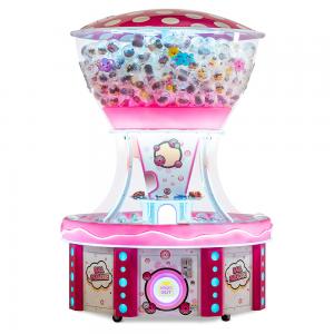  100mm Size Toy Capsule Vending Machine Pink Color For 4 Players Ball Game   ​ Manufactures