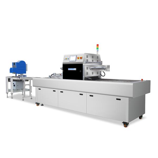 Quality Restaurant Food MAP Tray Sealing Machine Nitrogen Filling Packing Machine for sale