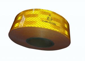  Yellow Ece 104 Reflective Tape 5cm Width For Trucks Cars Trailer Manufactures