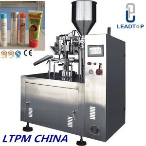 China Semi Automatic Tube Filling and Sealing Machine For Plastic Tube on sale
