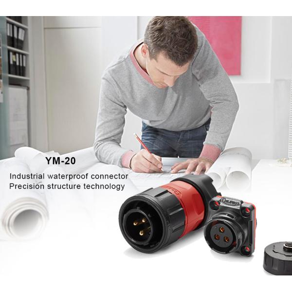 Stable Performance Low Voltage Power Cable 4 Pin Power Plug for Live Stage Equipment