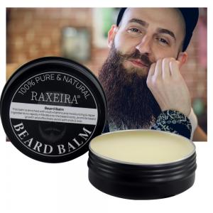 China GMP Natural Soft Beard Balm Deep Conditioning With Coconut Oil Argan Oil And Shea Butter on sale