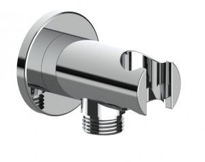  Anti Corrosion Bathroom Shower Spare Parts Chrome Finish Shower Hose Wall Outlet Manufactures