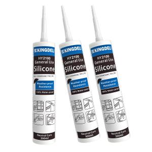 China Neutral Silicon Glue Adhesive RTV Silicone Sealant For Glass on sale