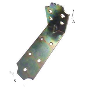 China Shelf Customized Wood Connector Joist Hanger for Wooden House Stamping Punching Bending on sale