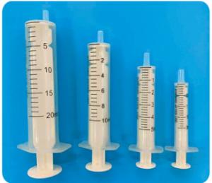 China Non Pyrogenic Disposable Syringe 2 Parts Luer Slip 10 Ml 20 Ml Without Needle on sale
