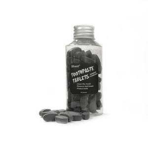  Chewable Fresh Mint Toothpaste Bits Charcoal Tablets For Teeth Whitening Manufactures