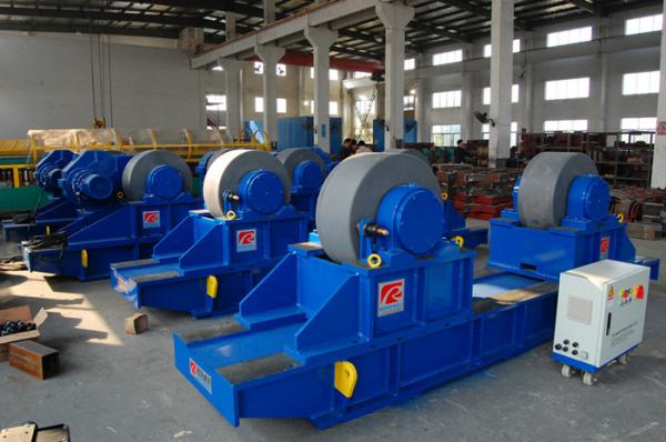 Quality 400T Heavy Loading Bolt Pipe Rotators For Welding , Lubrication System for sale
