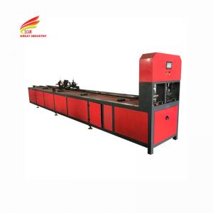  CNC band saw machines steel 50hz tube cnc pipe punching machine high efficiency 70 times/min Manufactures