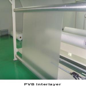 China PVB Interlayer film for Laminated Safety Glass of Curtain walls/Skylights/Canopy on sale