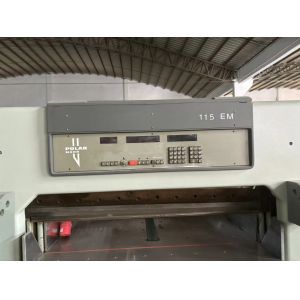 Polar 115 EM Guillotine Second Hand Paper Cutting Machine for Machinery Repair