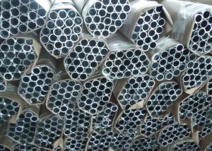 China Powder Coated Aluminium Tube Profiles , Round Aluminium Extrusion Pipes on sale