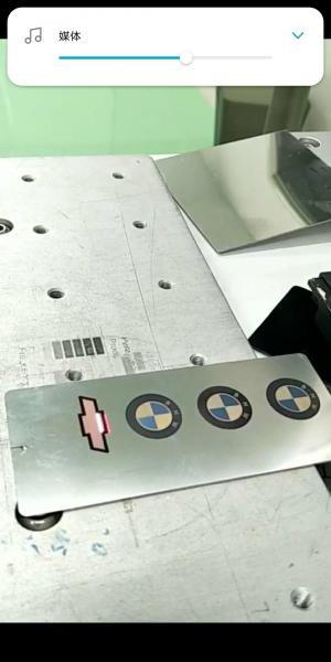 Mopa black color fiber laser marking machine