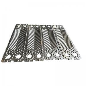 Alfalaval Heat Transfer Plates Hastelloy Alloy Chevron Plate Pattern Manufactures