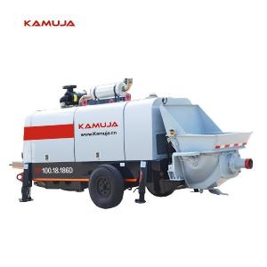  100m3h Stationary Concrete Pump Cement Pump Trailer For Expressway Manufactures