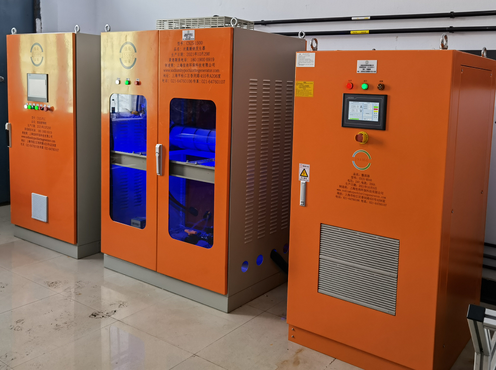 Automatic sodium hypochlorite generation