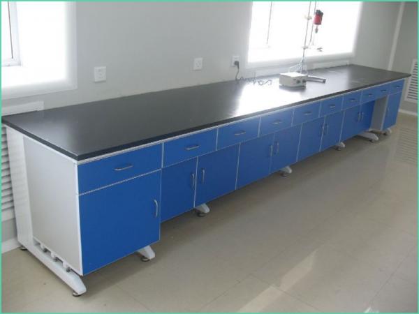 Smooth Heavy Duty Chemistry Laboratory Table Anti Corrosive
