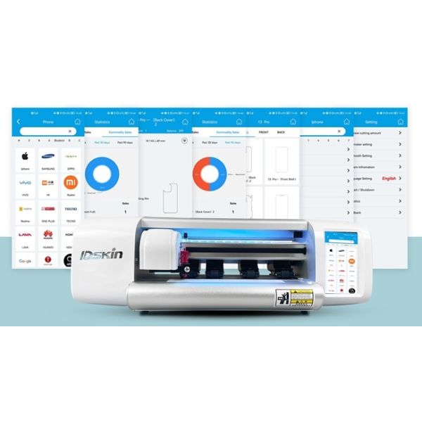 Intelligent Touch Screen Cloud Data Updating Screen Protector Cutter