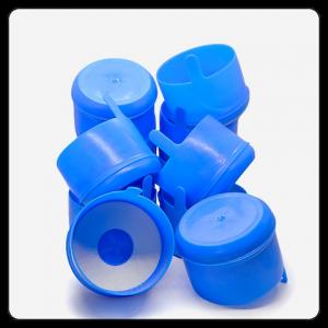 China Blue Eco Friendly 5 Gallon Water Bottle Caps With LDPE HDPE TPE Material on sale