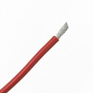  1 * 24 AWG FEP OD1.4mm High Temperature Tinned Copper Cable 200℃ 300V Manufactures