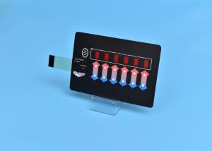  Gradient Printing Keyboard Membrane Switch With Led Touch Temp Control Manufactures