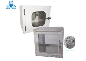 China Ductless Cleanroom Air Shower , Static Pass Box For Biological Pharmacy Laboratory on sale