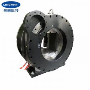  Square Hole Pneumatic Rotary Chuck Of Laser Dedicated Pipe Cutter Manufactures