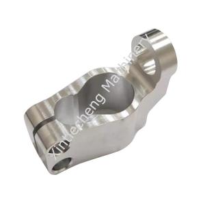  Silver Aluminum Precision 5 Axis CNC Machining Parts Anodic Oxidation Manufactures