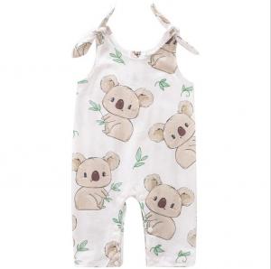 China Wholesale Baby Boy Clothes Rompers Cartoon Pattern Cute Koala 100% Cotton Rompers Knit on sale