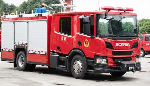  SCANIA 302Kw 4000L Liquid Tank CAFS Fire Engine Manufactures