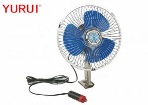  Metal Silver Blue Car Cooling Fan Electric 2 Speed Switch For Trucks Manufactures