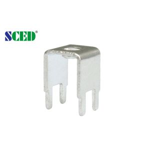  5.0mm Center Space PCB Terminal Block Brass Electrical Components Manufactures