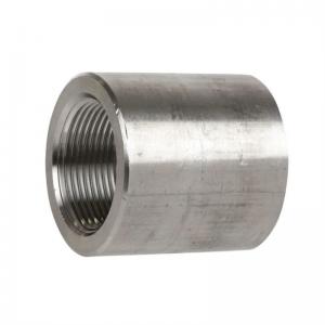 China Stainless Steel SS304/SS316 BSP/BSPT/BSPP/NPT Threaded Full Coupling Of Pipe Fittings on sale