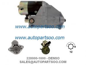  128000-8621 228000-1600 - DENSO Starter Motor 24V 4.5KW 12T MOTORES DE ARRANQUE Manufactures
