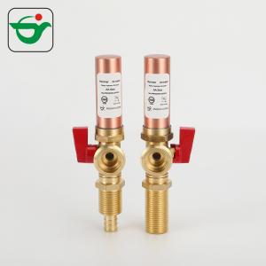  1/4 Turn Washing Machine Outlet Valve Water Hammer MIP , CPVC Angle Valves Manufactures