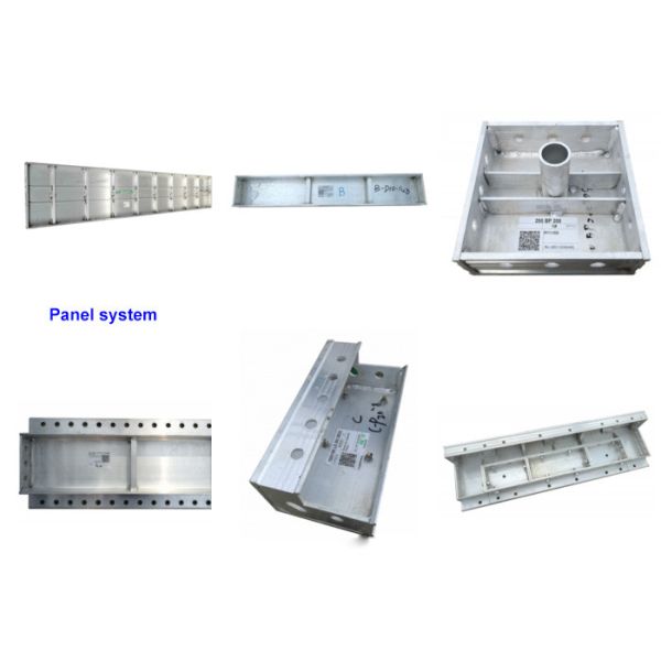 Wall And Slab Aluminium Formwork System With High Concrete Pouring Rate