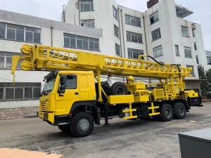  Truck Mounted Dth Water Well Drilling Rigs Rotary Table 300m Mud Manufactures