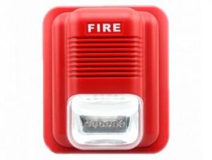 China 112DB Security House Alarm Siren 76 Times Per Minute Flash Rate Fire Alarm on sale