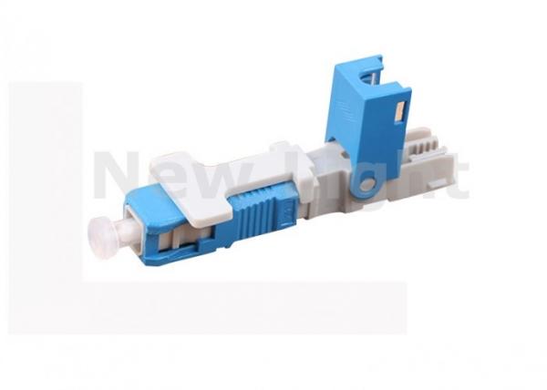 Quality Blue SC UPC Quick Assembly Connector Covered Wire For Distribution Frames for sale
