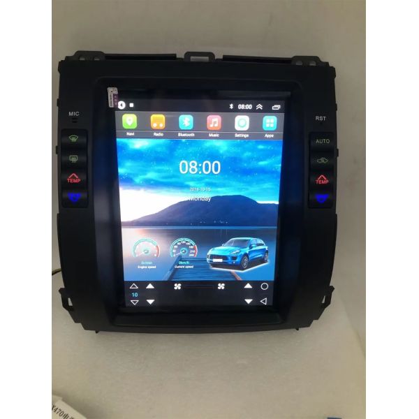 9.7inch Android Tesla Style Touch Screen Car Dvd Radio Player For Toyota Prado