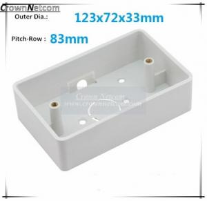  Single Gang Junction boxes ABS US Type Junction Box RJ45 Networking Junction box Manufactures