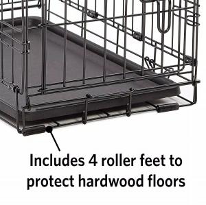  ISO9001 All Seasons 46cm 3.2kgs Metal Dog Crates Fold &amp; Carry Manufactures