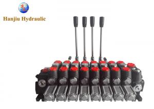 China Hydraulic Joystick Control Valves Hydraulic Hand Lever Valve Industrial Hydraulics DCV 26gpm on sale