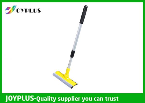 Quality PP Sponge Iron Material Window Cleaning Squeegee With Telescopic Handle for sale