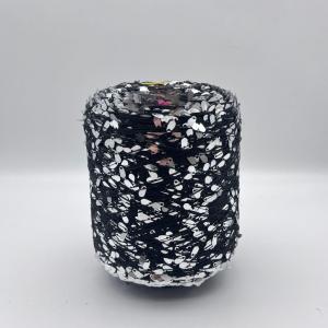 China New Product Research Color Melon Seed Sequin Yarn For Hand Knitting on sale