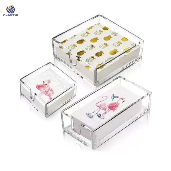 Multifunctional Dust Proof Acrylic Display Box Clear Display Case Customizable Logo