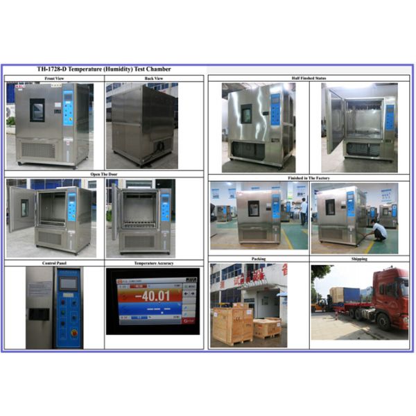 Floor Standing Lab Test Equipment / Multi Function Temperature Humidity Controlled Climate Test Machine